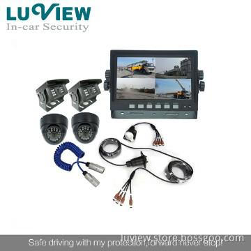 Waterproof Camera 7 inch Monitor auto rear view camera systems